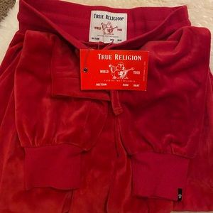 True Religion Velour Track Suit